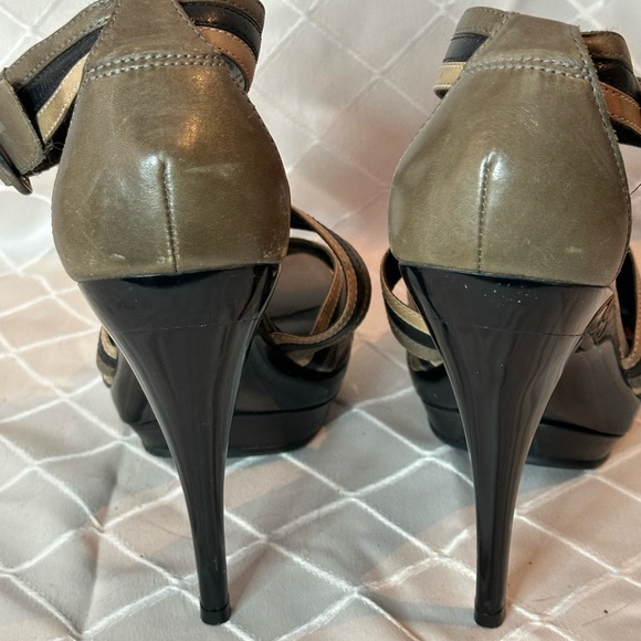 Aldo Leather Strappy Platform Heels, size 40 - Picture 9 of 16